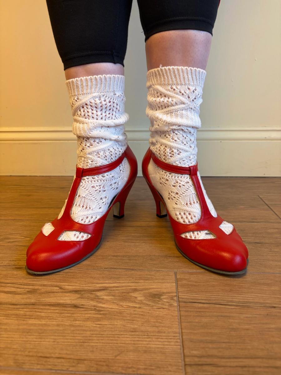 Vivienne Westwood Red Animal T-Strap Pumps  product image