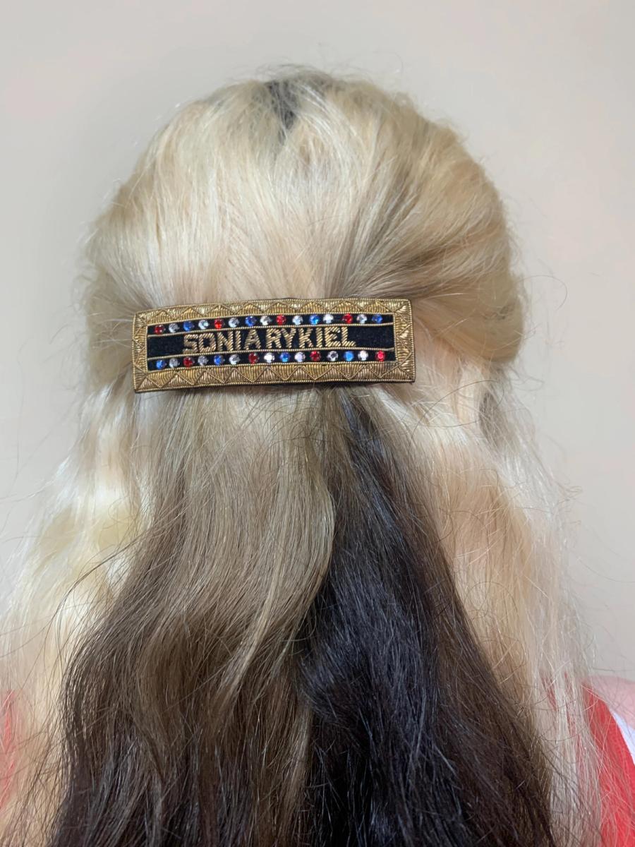 80s Sonia Rykiel Rhinestone Barrette 