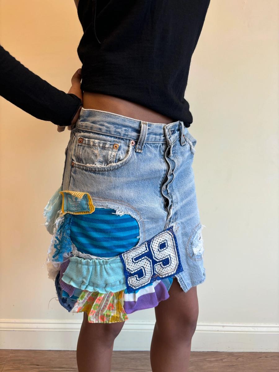 Glamorous Naoko Ushiro Patchwork Skirt product image