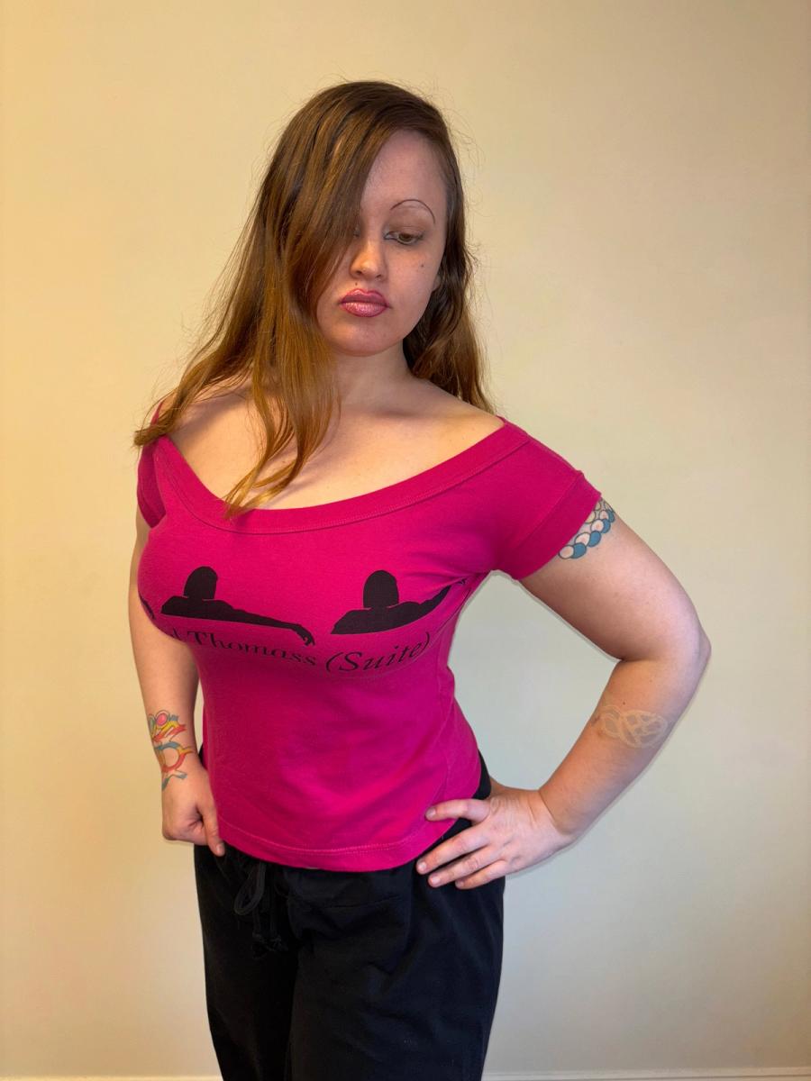 Vintage Chantal Thomass Hot Pink Logo T-shirt product image
