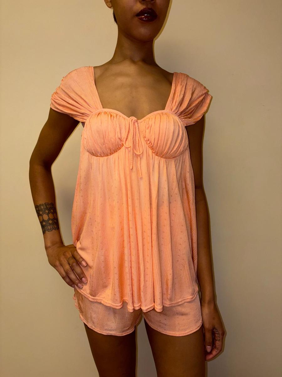 Vintage Chantal Thomass Peach Set product image