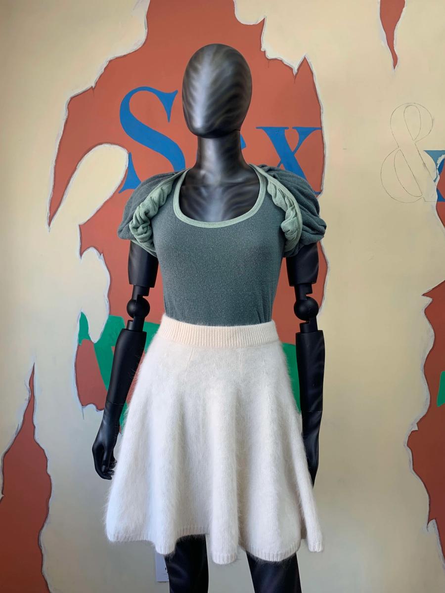 Beauty: Beast Ruched Bubble Sleeve Top product image