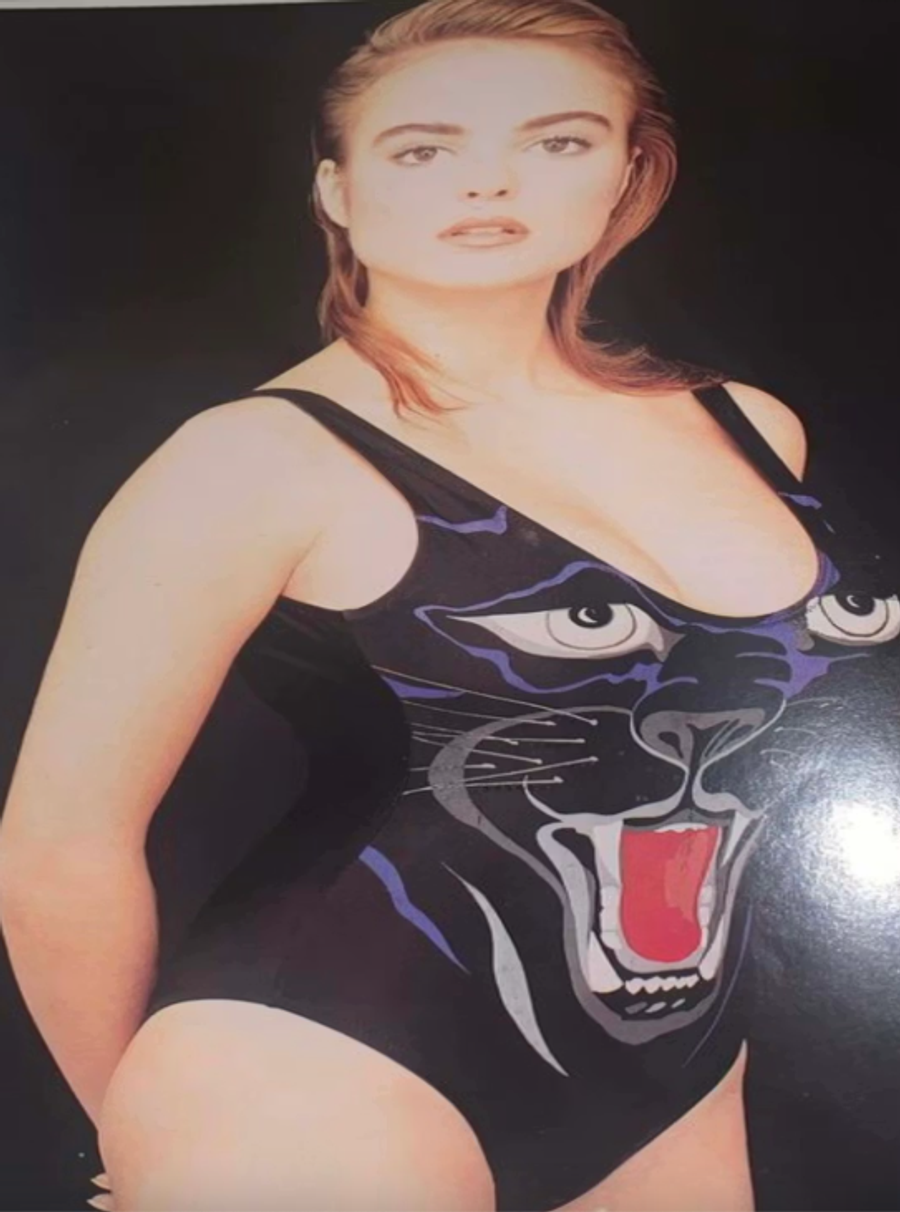 80s Krizia Slinky Panther Top product image