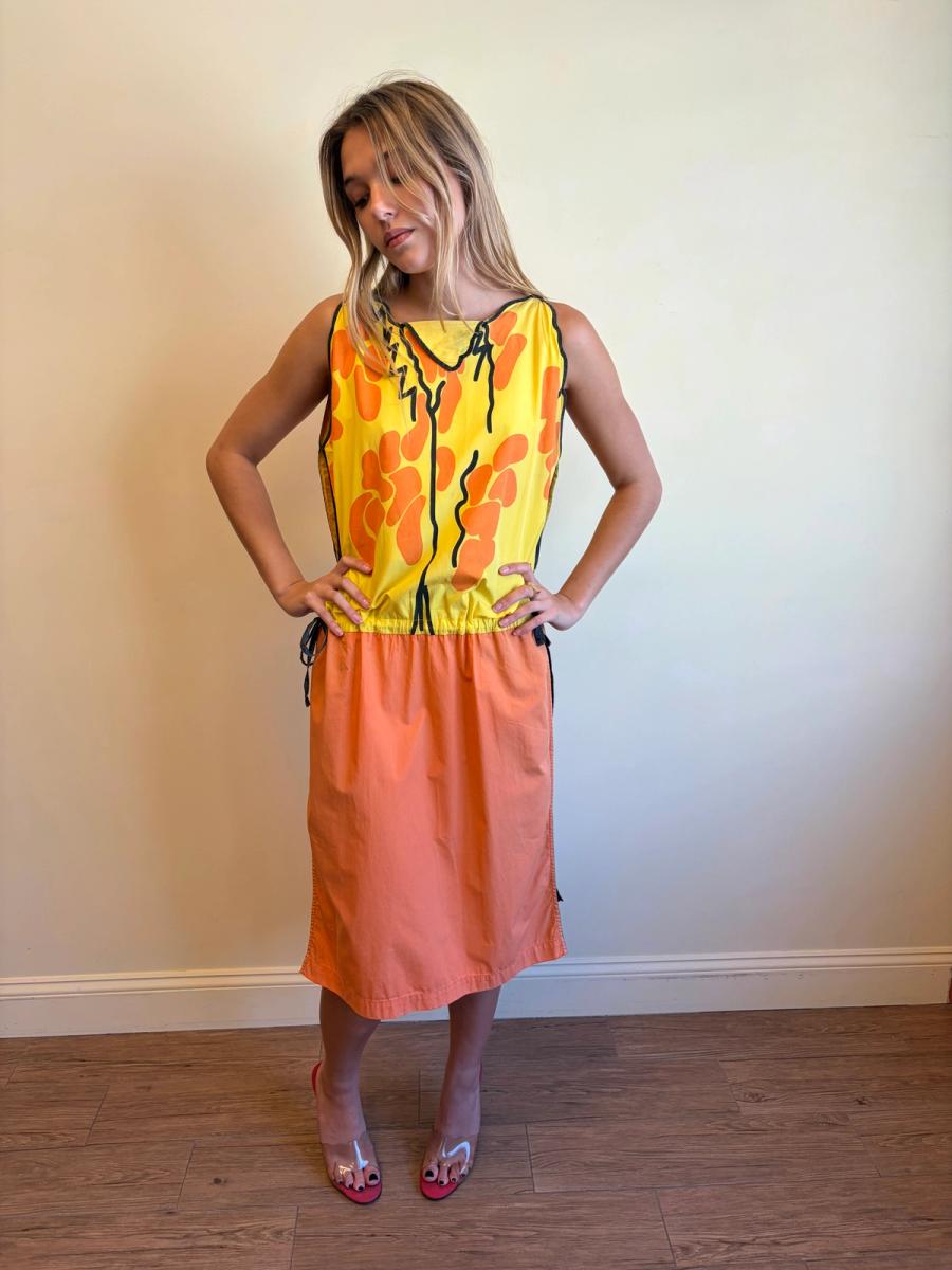 80s Castelbajac Hand-Painted Dress product image