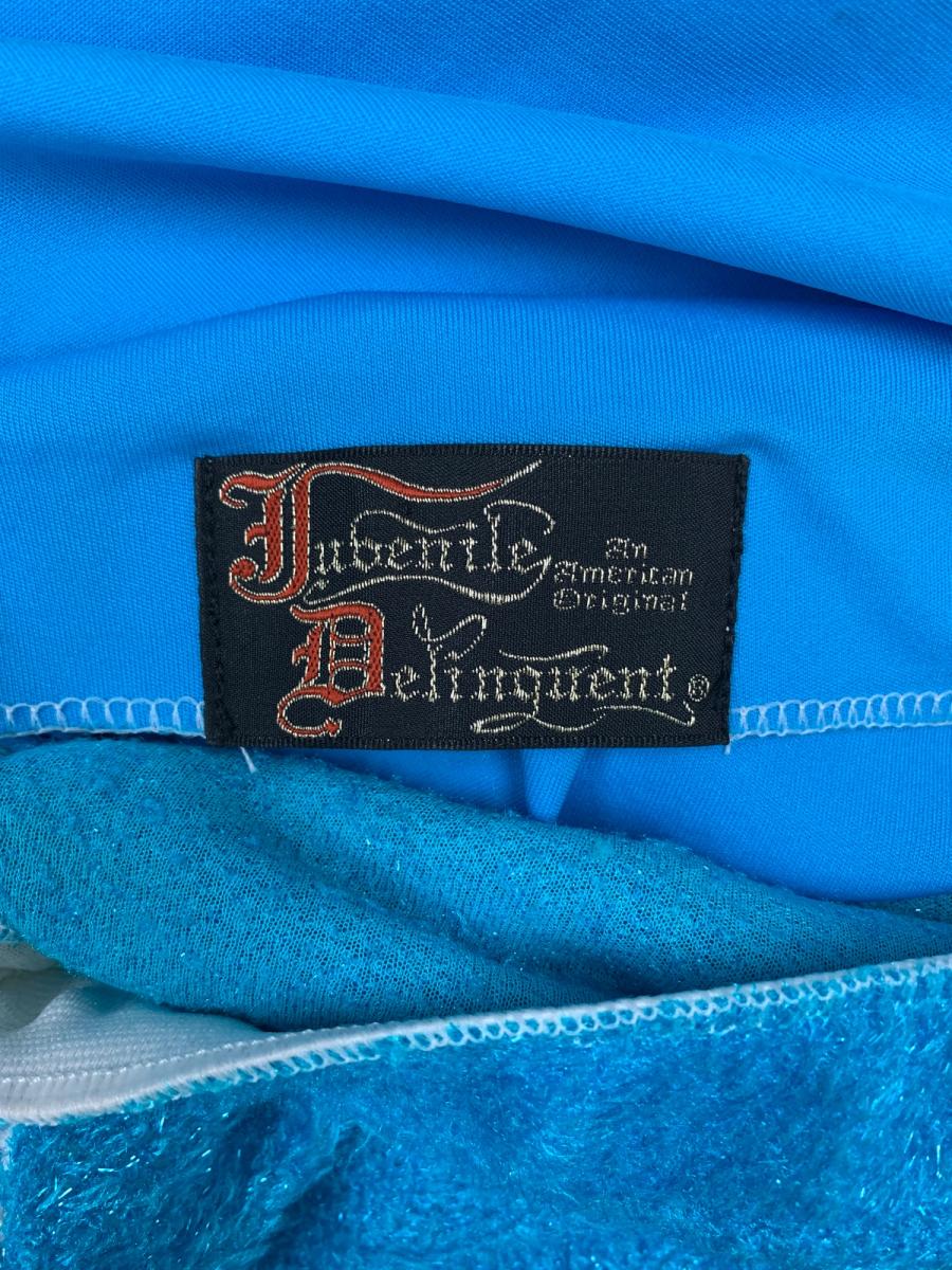 Juvenile Delinquents Turquoise Fuzzy Set with Metal Strap product image