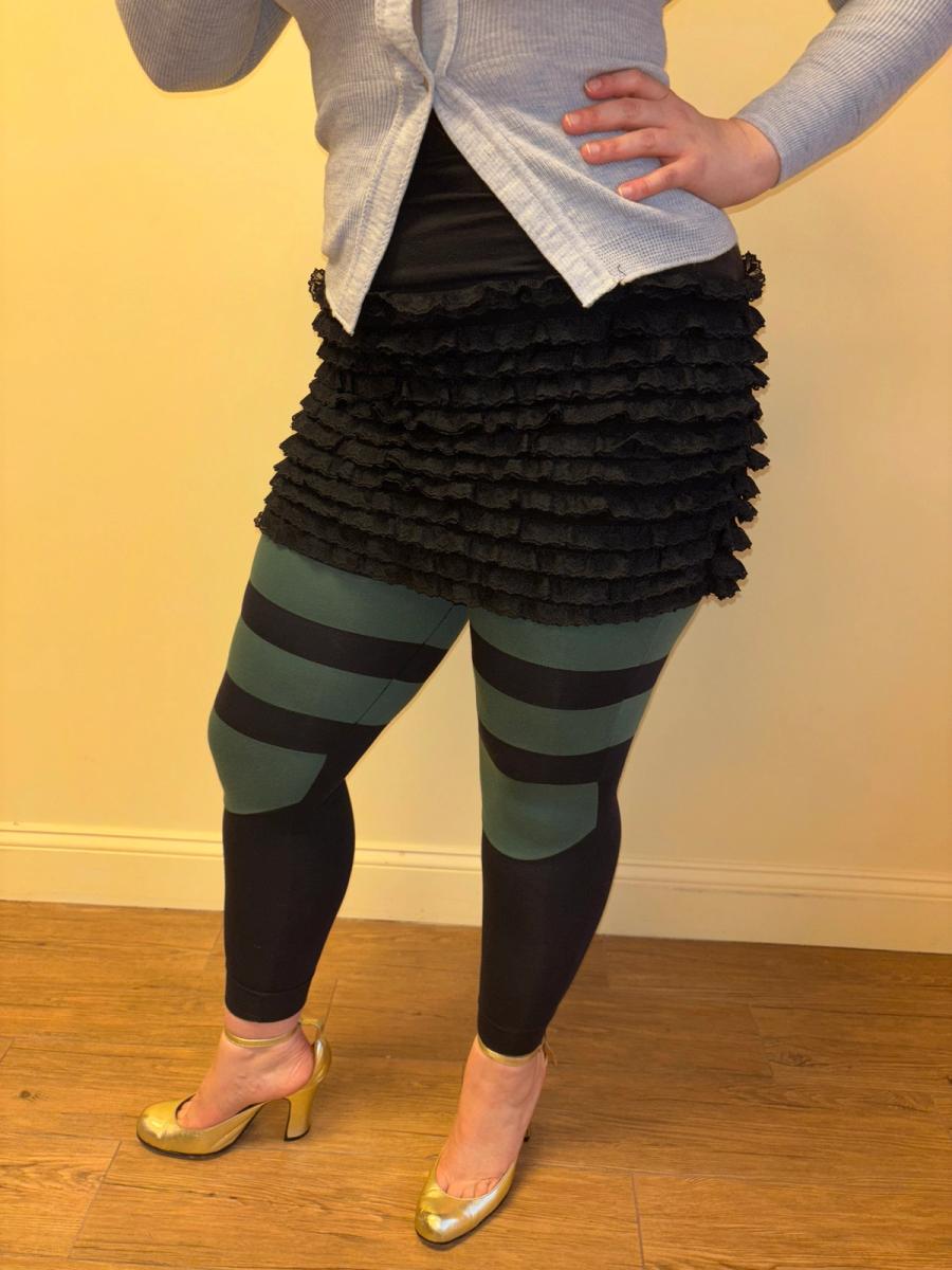 80s Chantal Thomass 'Suite' Ruffled Miniskirt product image