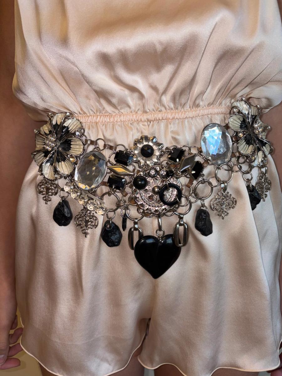 1980s Parsian Bauble Explosion Chain Belt  product image