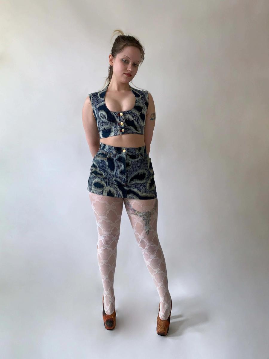 1994 Vivienne Westwood Café Society Leopard Set product image