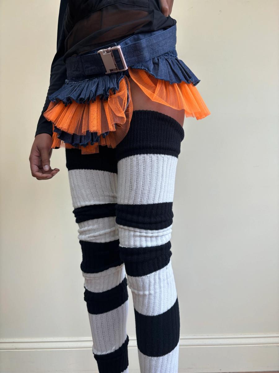 Bernhard Willhelm Extra Long Striped Socks  product image