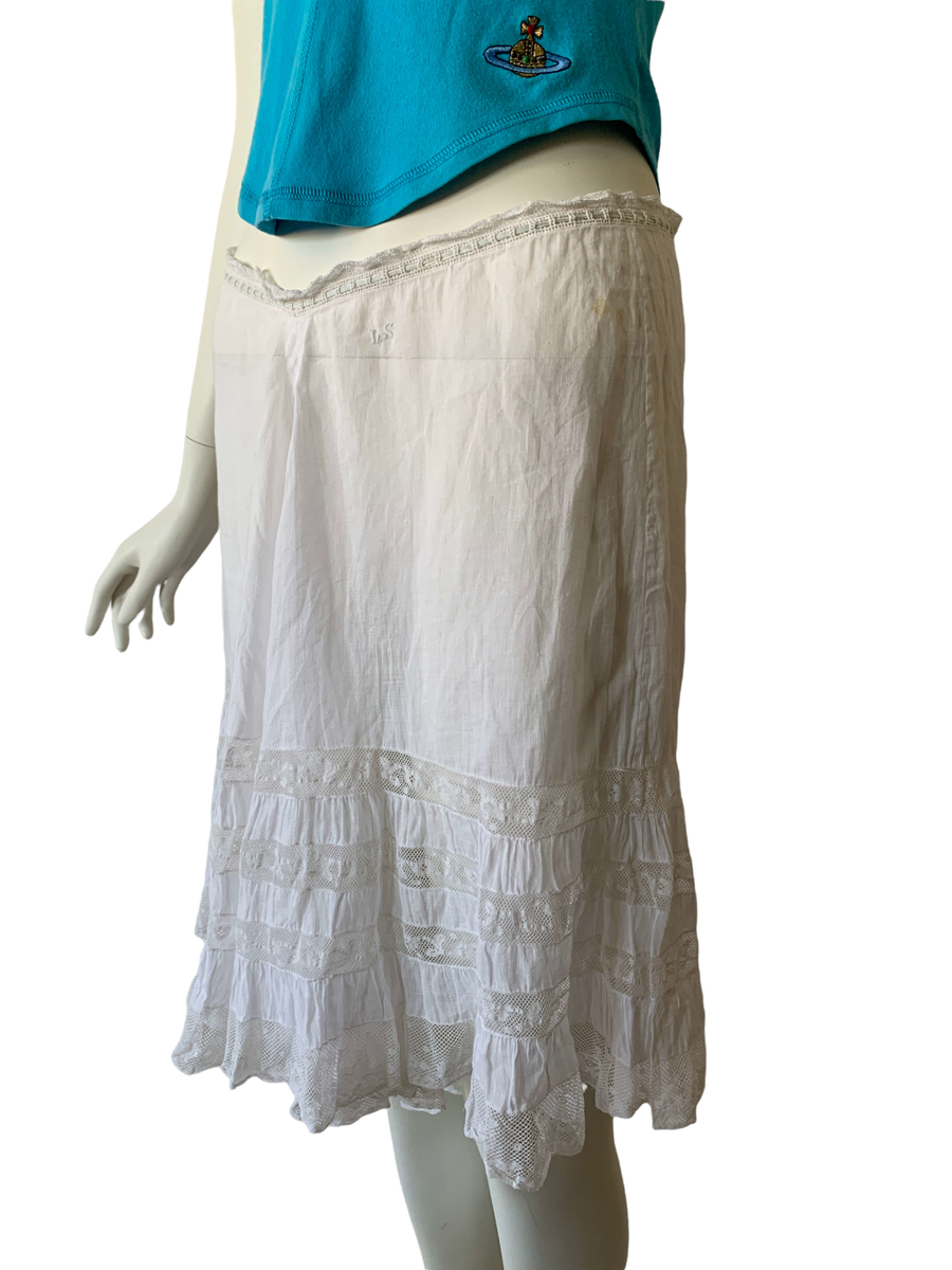 French Antique Blue Lace Bloomers product image