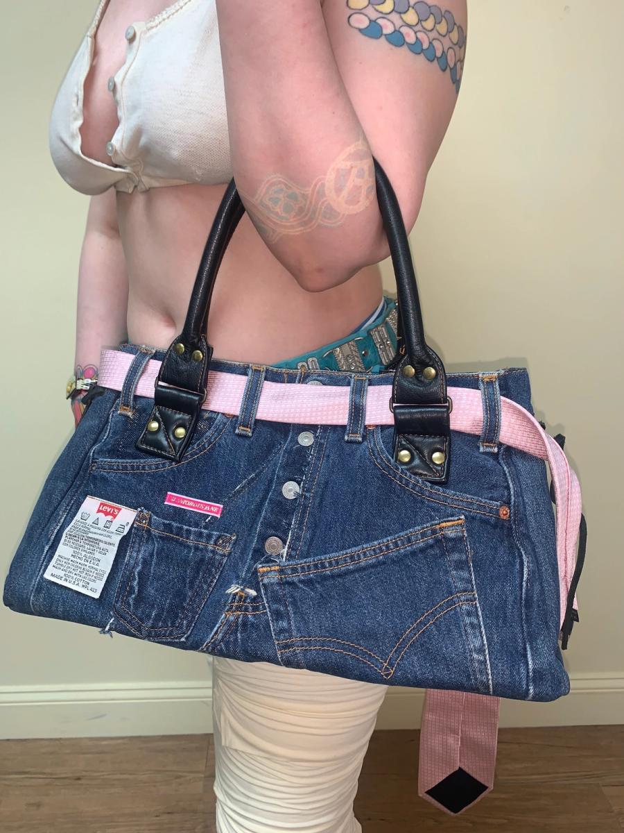 Glamorous Jane Denim Pants Bag product image