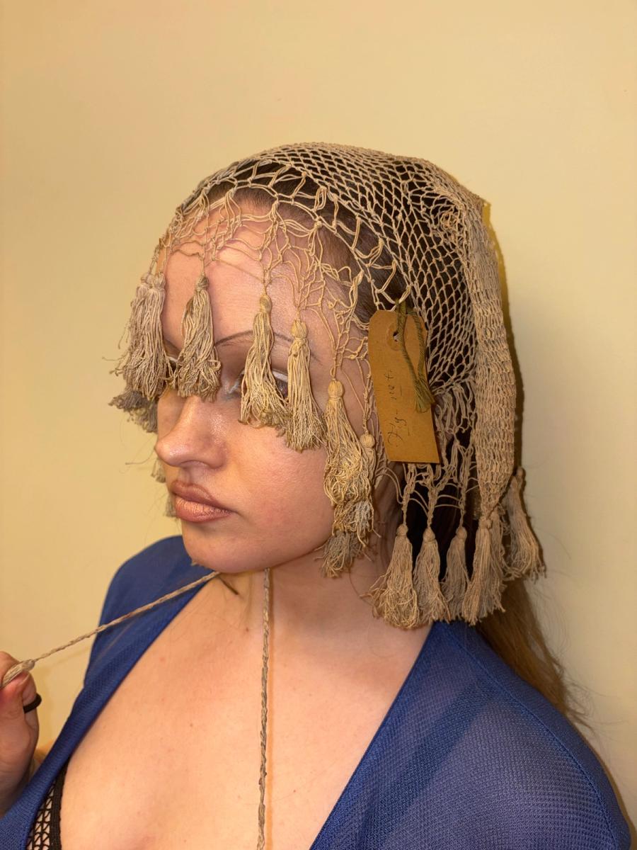 Antique Victorian Horse Fly Hat product image
