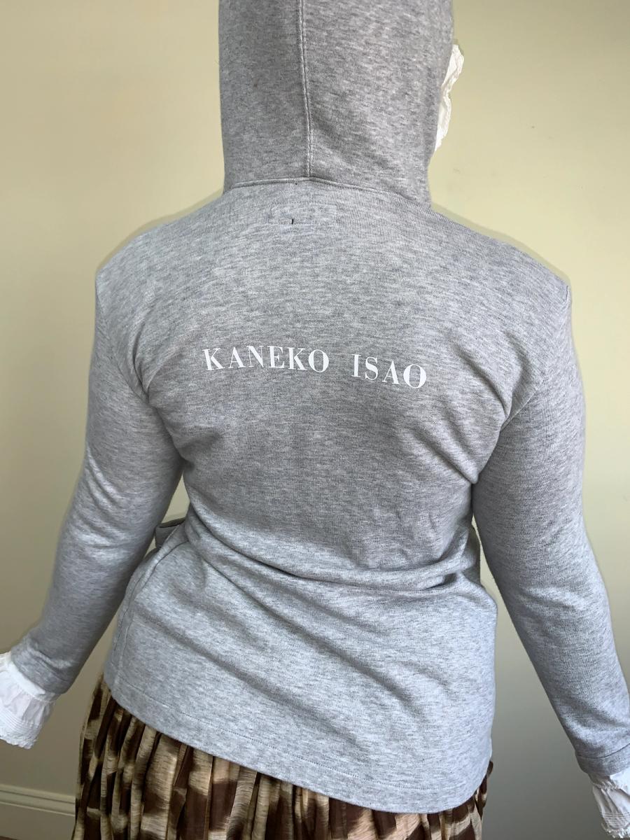 Kaneko Isao Ruffle Gray Sweatshirt product image