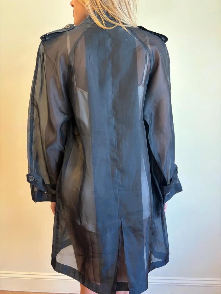 80s Junior Gaultier Sheer Trench product image