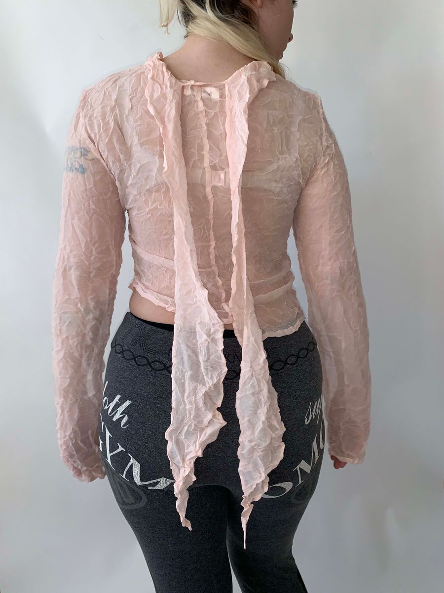 Jane Marple Crinkled Asymmetrical top product image