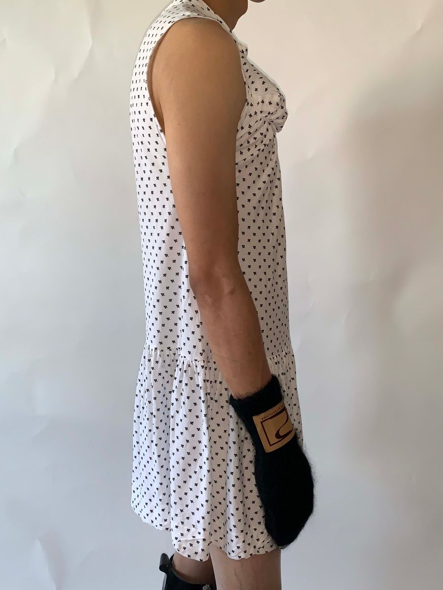 Bernhard Willhelm 'Ermine' Titty Ruffle Dress product image