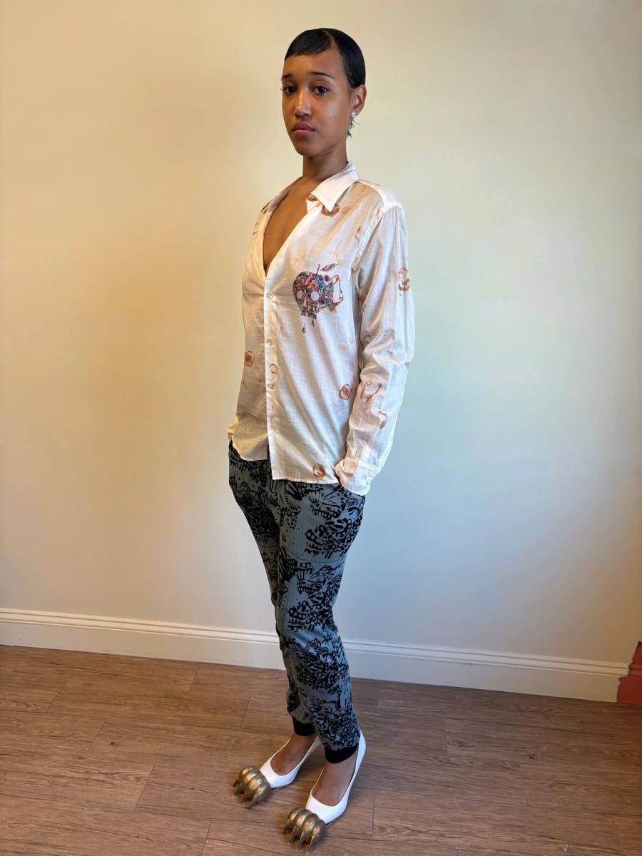 Maxsix Scorched Button Up product image