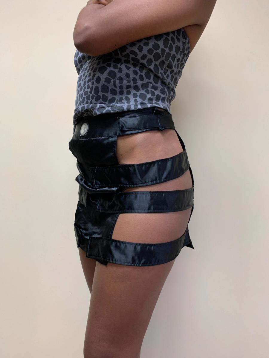 Fötus Cage Strap Miniskirt product image