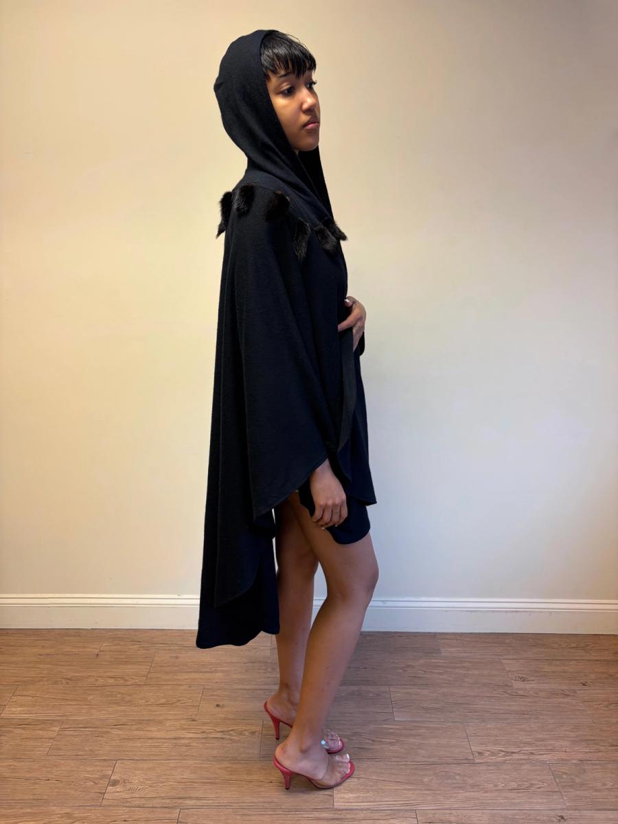 Yvan & Marzia Fur Tail Cape product image