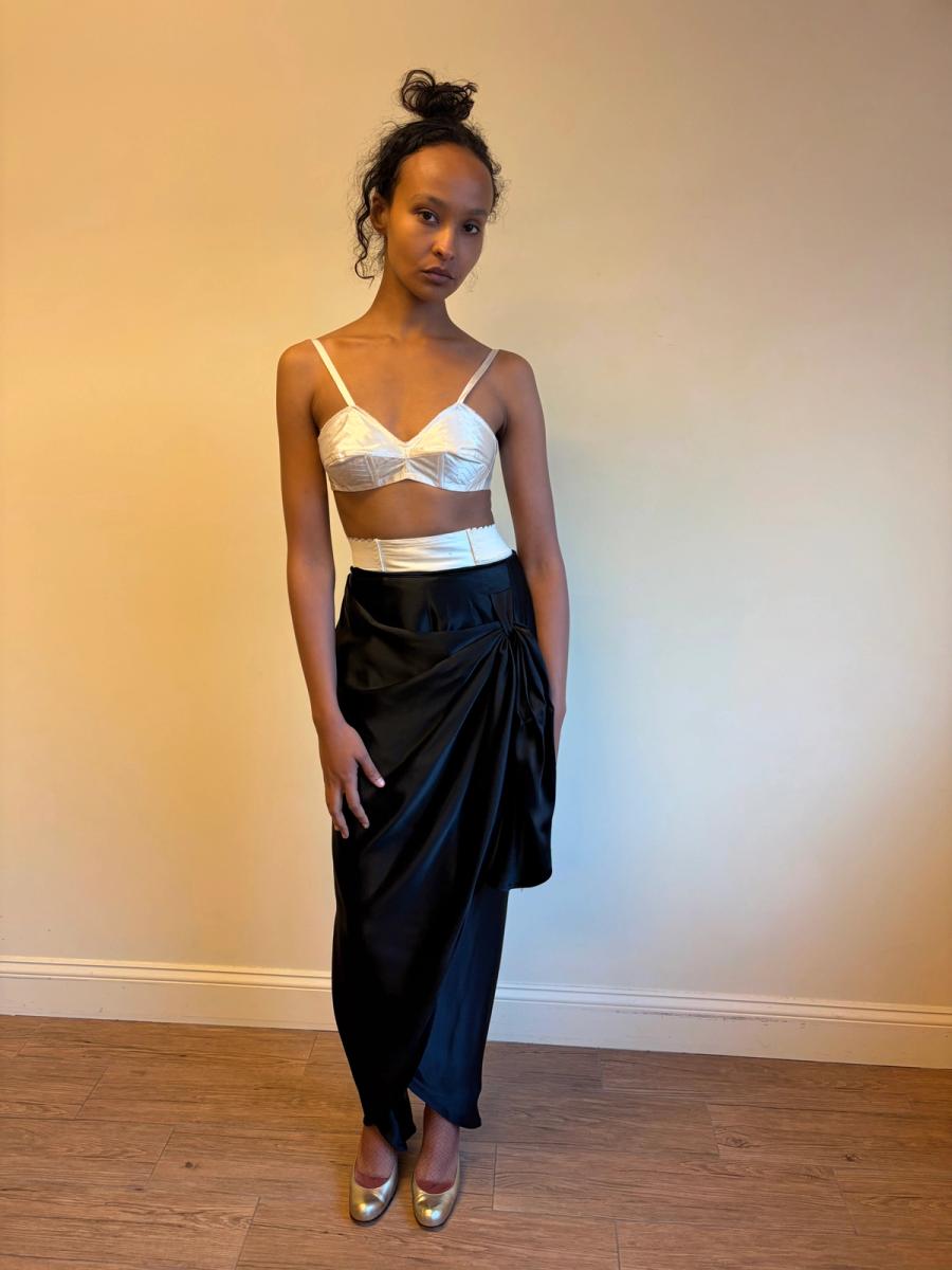 1980s Norma Kamali OMO Convertible Skirt Pant  product image