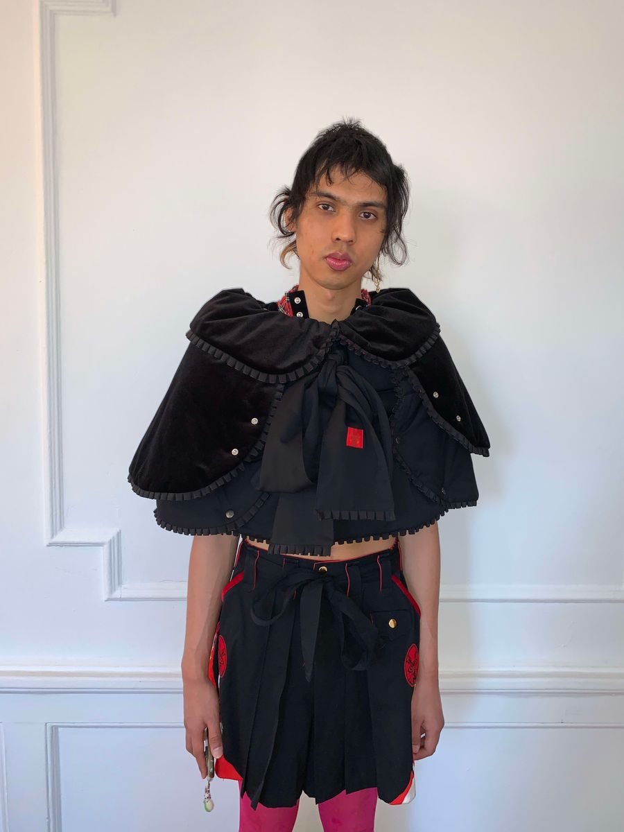 Takuya Angel 'Mononoke Heart' Cape / Mini Skirt product image