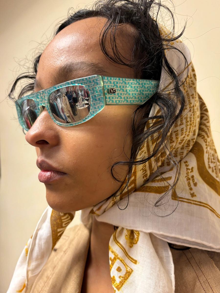 80s 'Vogue' Italian Mirrored Sunglasses product image