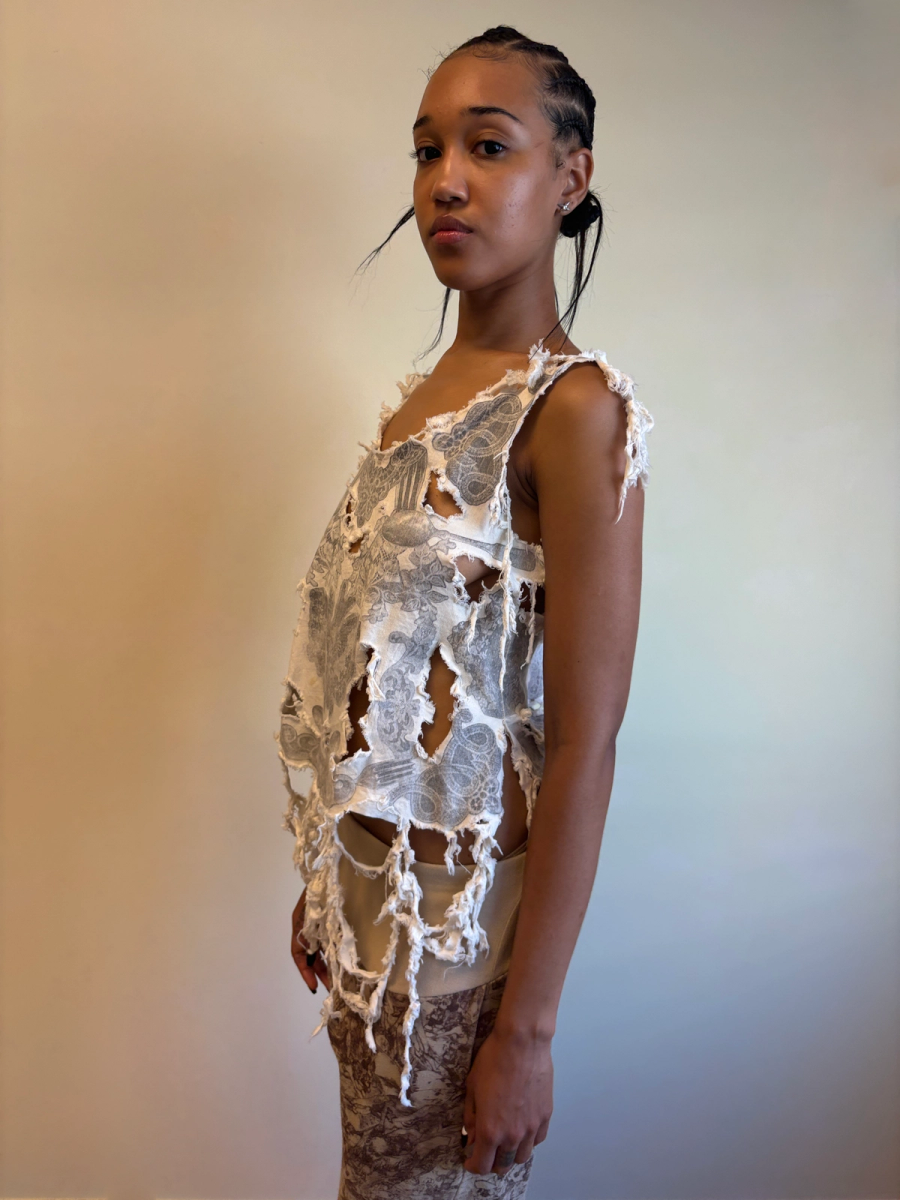 Nozomi Ishiguro Shredded Utensil Tunic product image