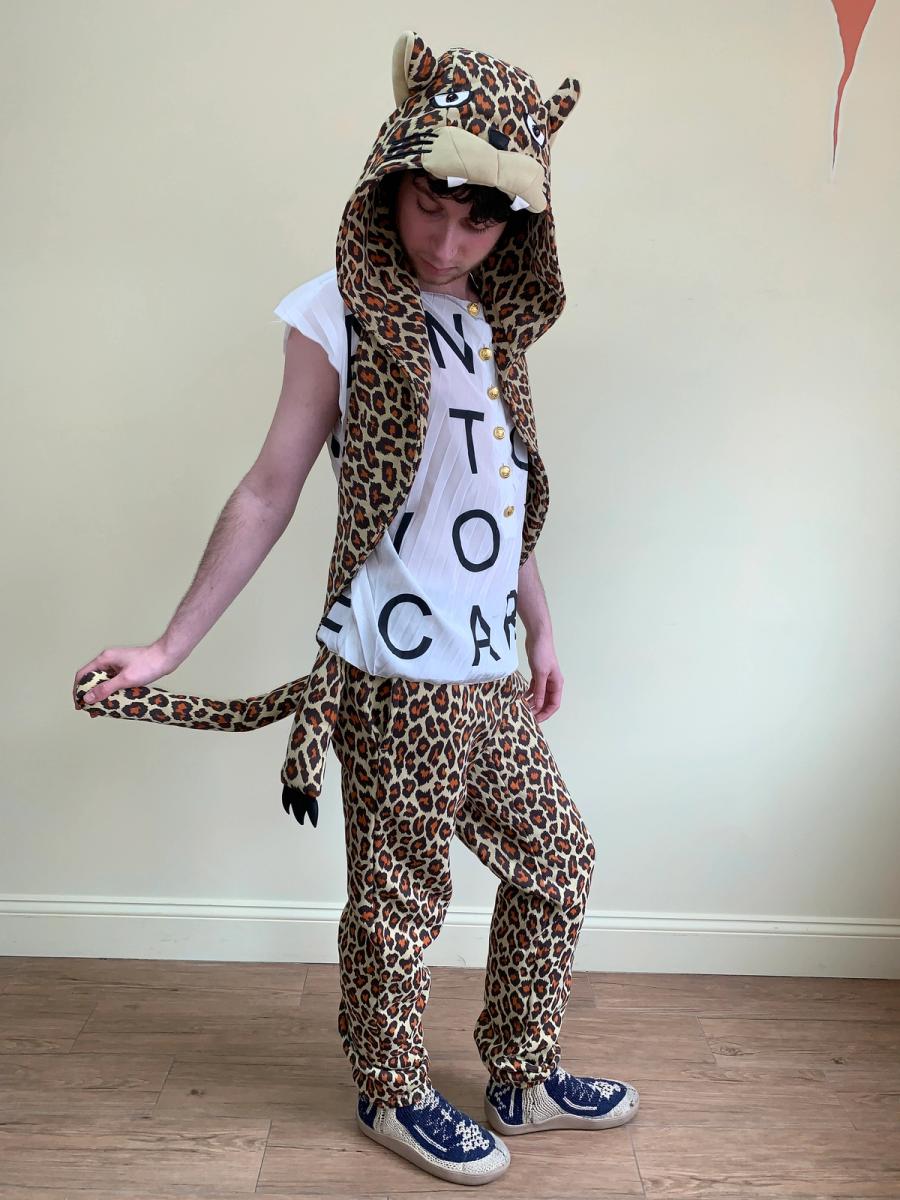 Jeremy Scott x Adidas Leopard Sweats With Figural Paws product image