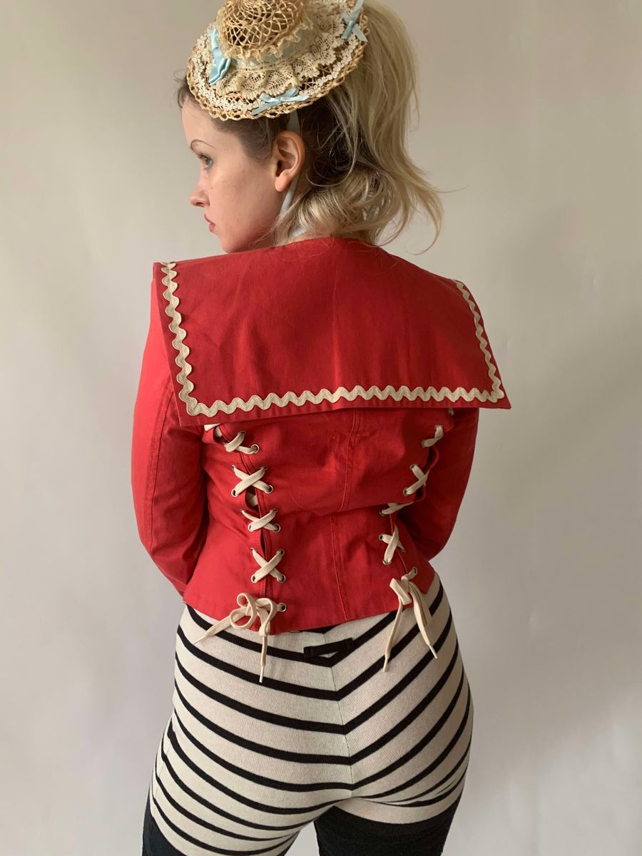 Chantal Thomass Lace-Up RicRac Jacket product image