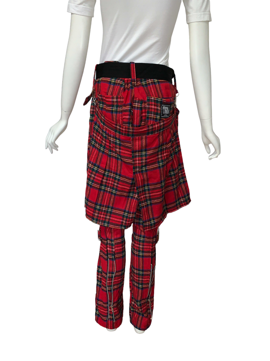 80s Tiger London Plaid Seditionaries Pants product image