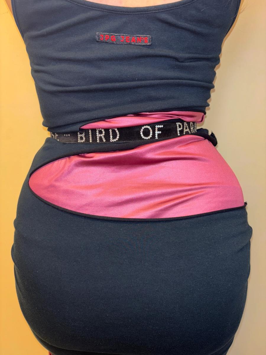 80s Sonia Rykiel 'Bird of Paradise' Rhinestone Belt product image