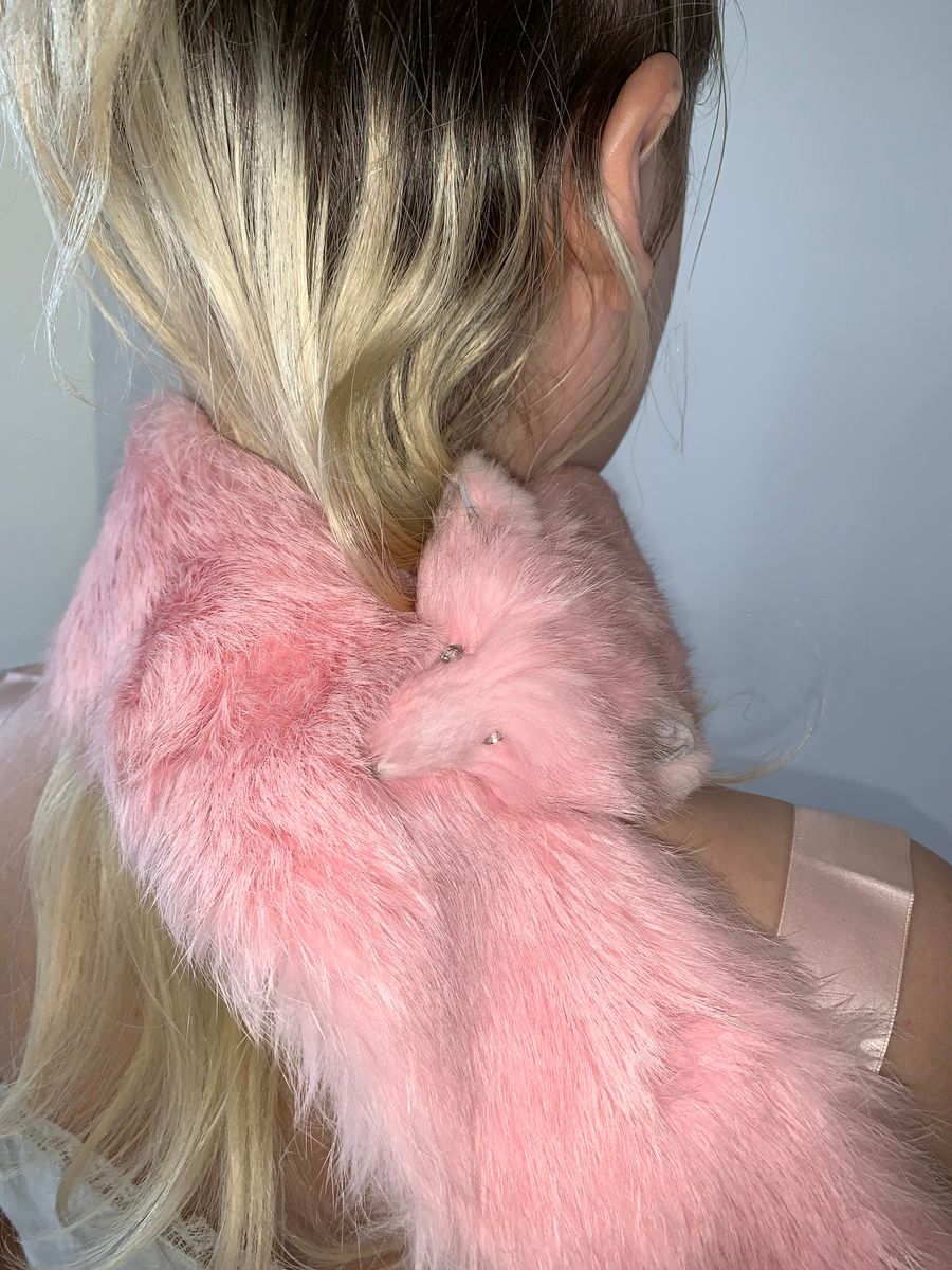 MILK Pink Fur Stole product image