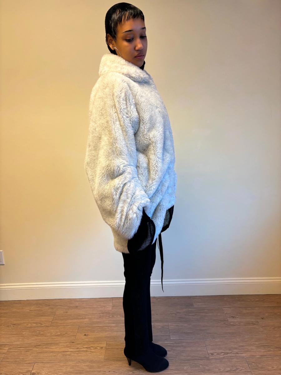 Vintage Norma Kamali Faux Fur Coat product image