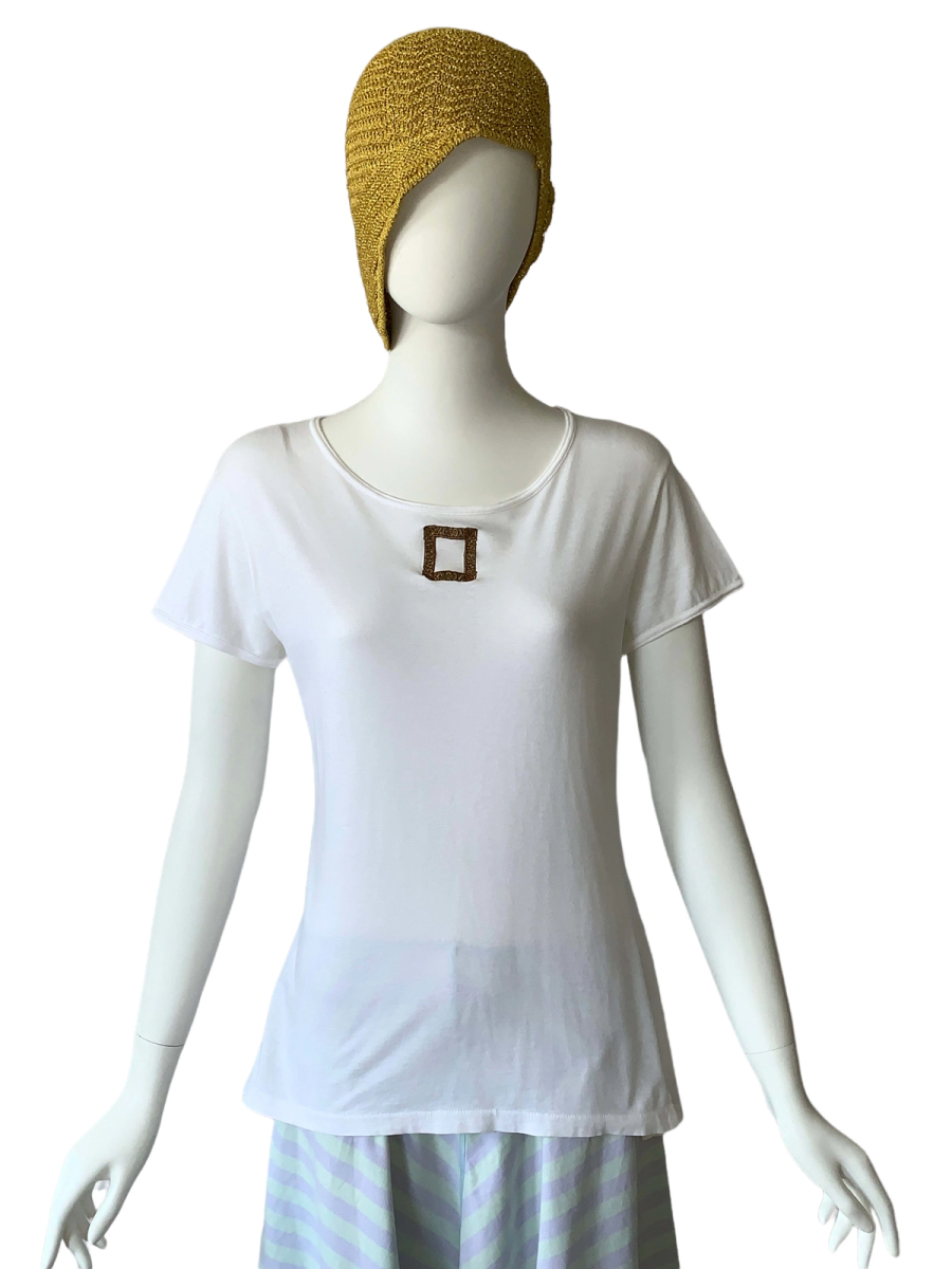 80s Vivienne Westwood Embroidered Frame Tee product image