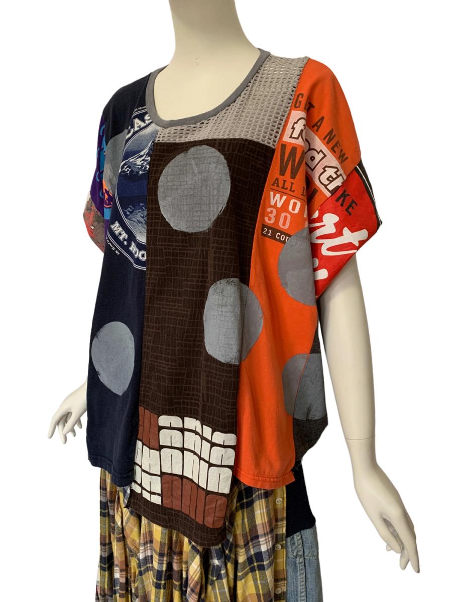 Tomoki Yurita Patchwork Circle Shirt product image