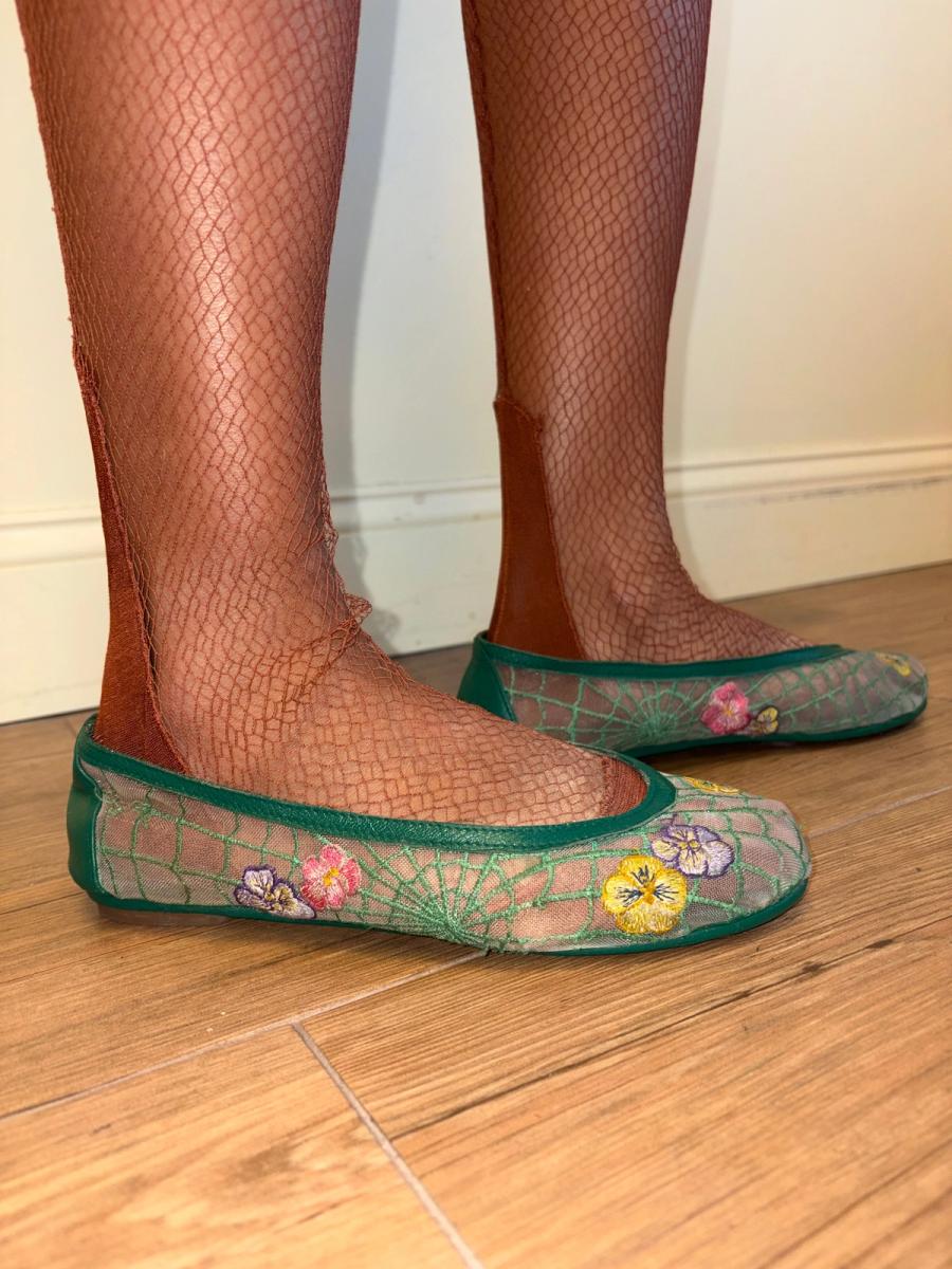 Vintage Marjan Pejoski Spiderweb Flats product image