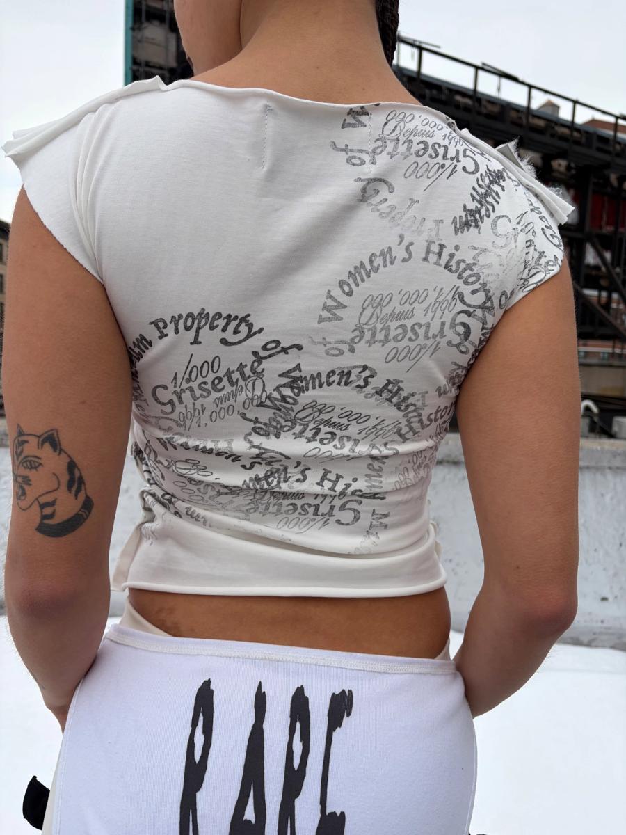 Sex Appeal Detachable Fur Tee  product image