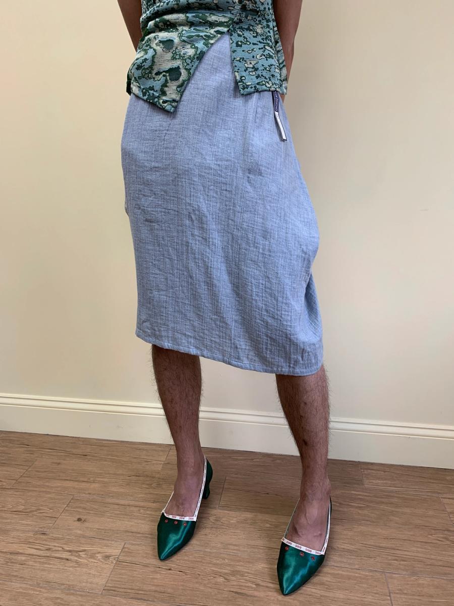 Freak of Psycho Muslin Bustle Skirt product image