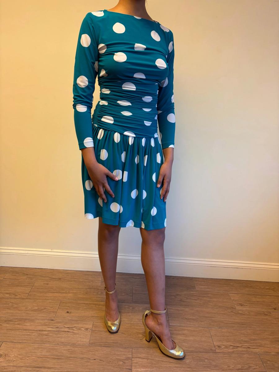 1980s Norma Kamali Polka Dot Set product image