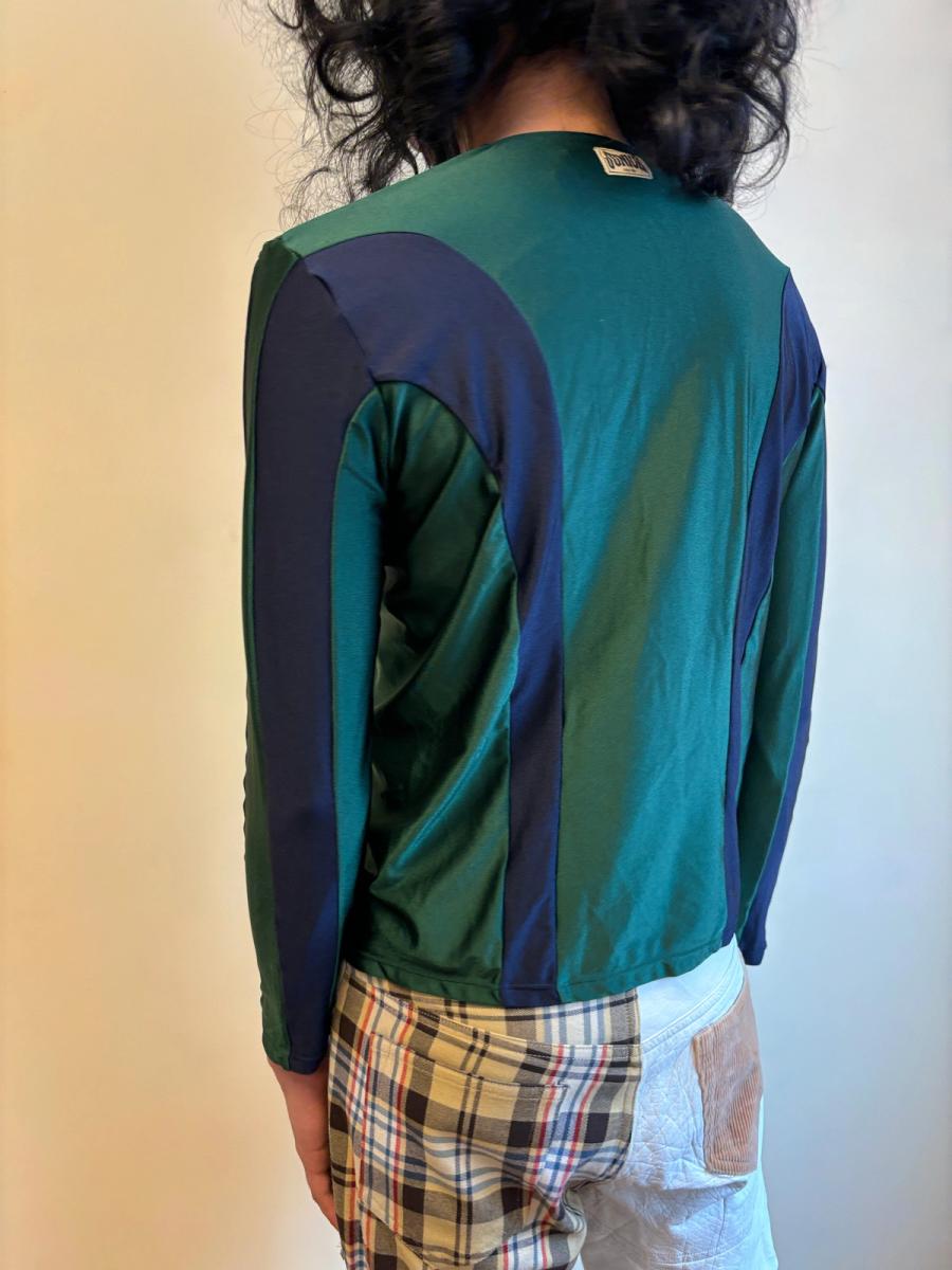 90s Junior Gaultier Green Jogging Zip Up product image