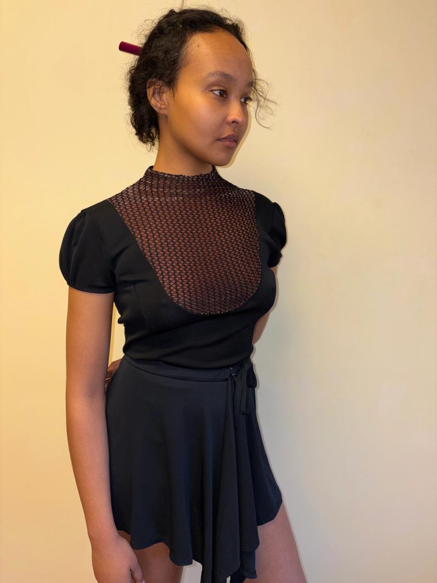 Ozbek Nude Illusion Blouse product image