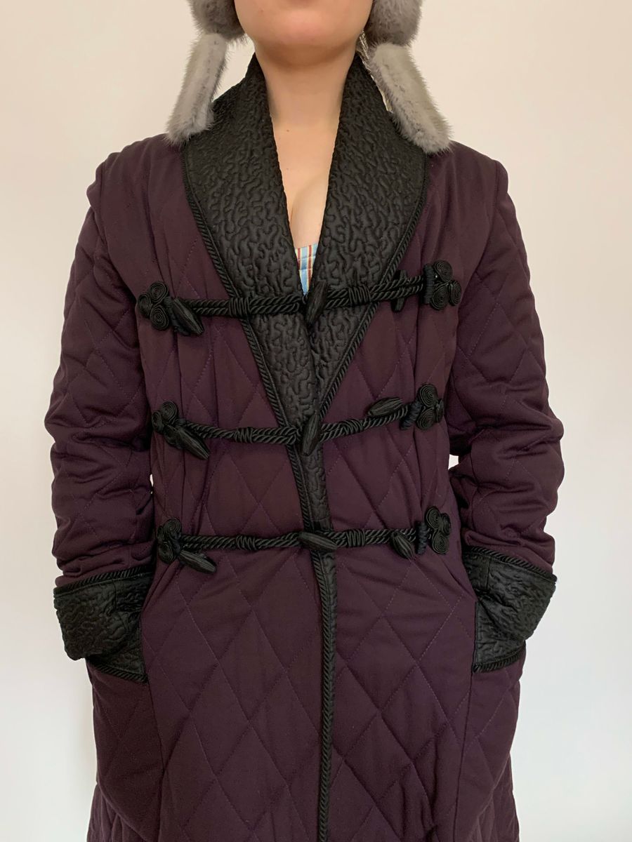 Jean Paul Gaultier 1994 Quilted Princess Coat product image