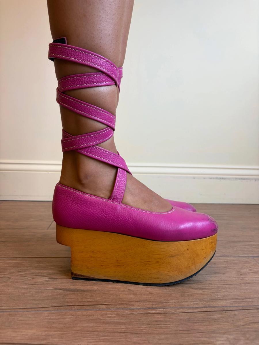 Vintage Vivienne Westwood Pink Rocking Horse Shoes product image