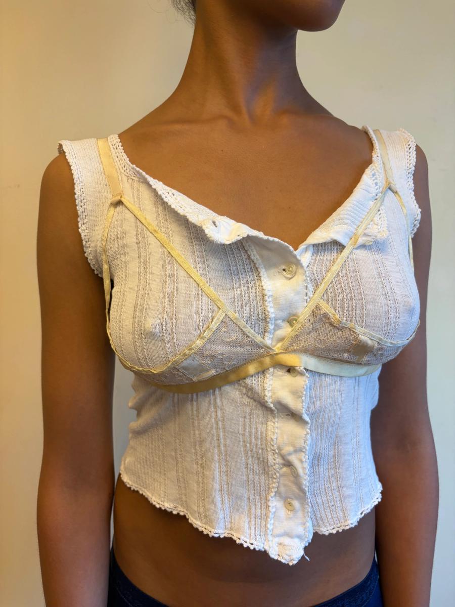 1930s French Open Cup Bra  product image