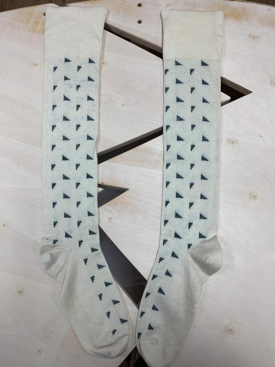 1920s Art Deco Style Knit Socks product image