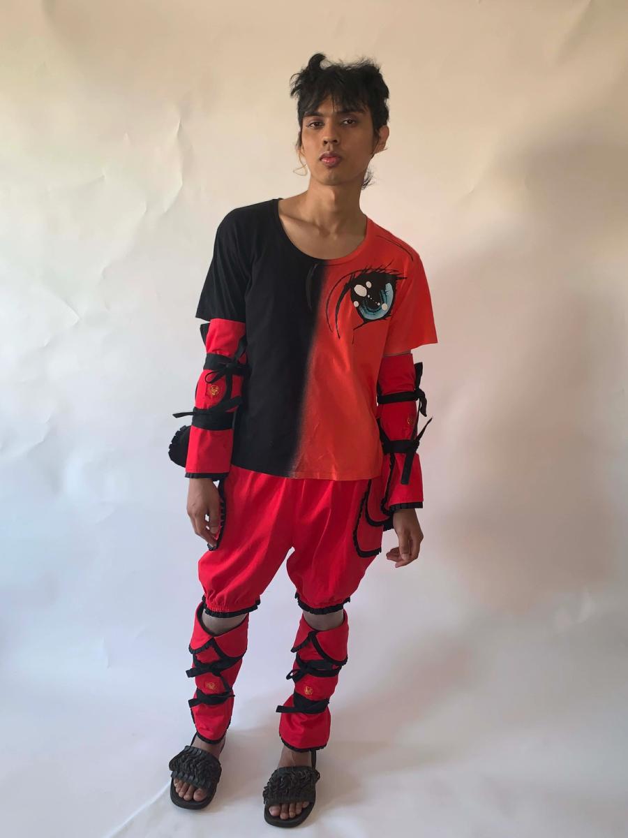 Takuya Angel Red & Black Ensemble product image