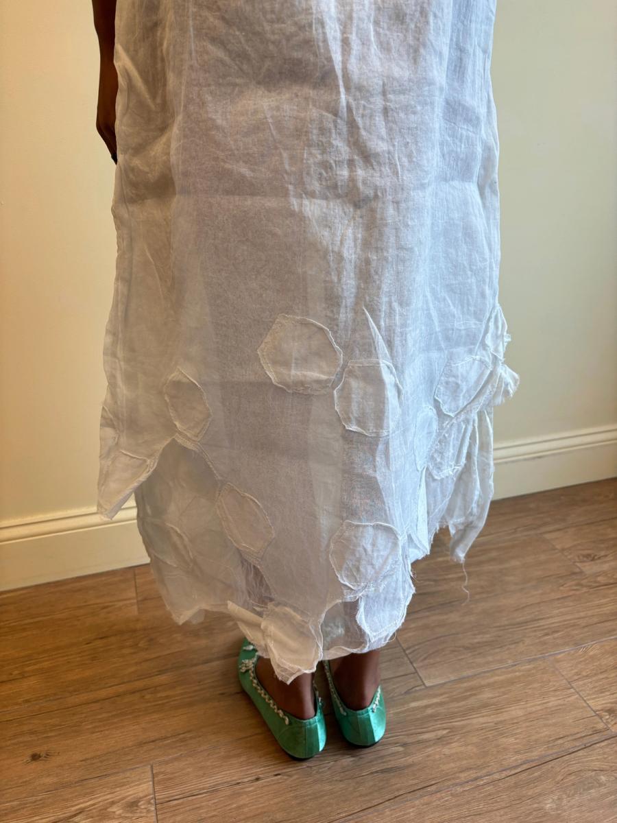 Michiko Koshino Patchwork Linen Dress product image