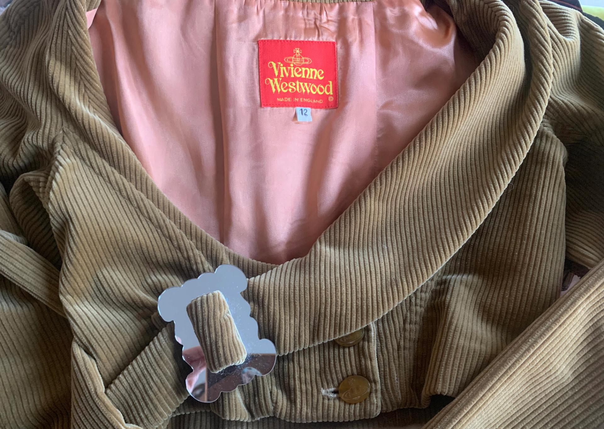 Vivienne Westwood 1989 Asymmetrical Corseted Jacket with Mirrored Buckle product image