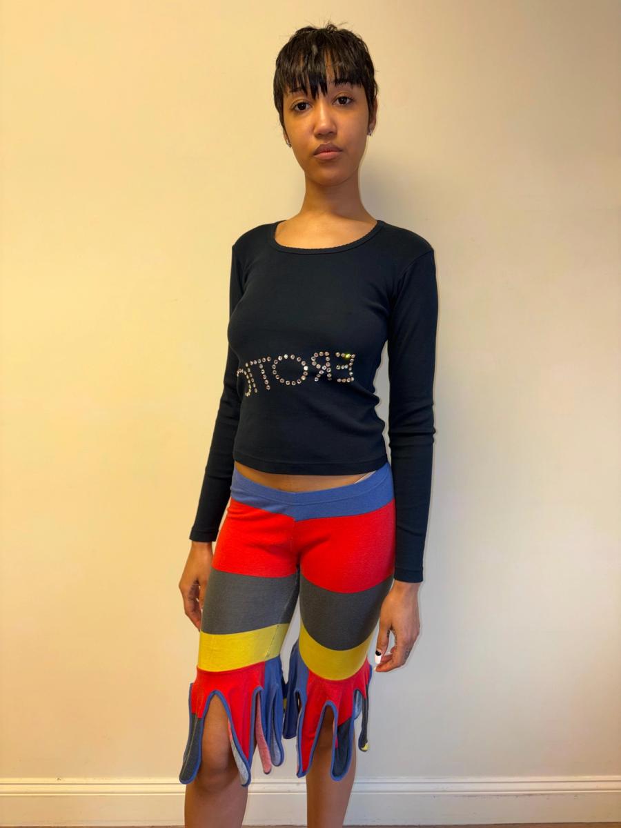 Sonia Rykiel Rhinestone EROTIC Rhinestone Shirt product image