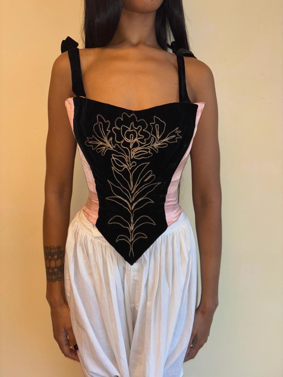 French Belle Époque Evening Bodice  product image